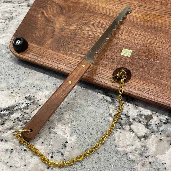 Vtg Good Wood Cheese Charcuterie Board Japan Pottery Bowl Box MCM 70s 1022 - Picture 6 of 9